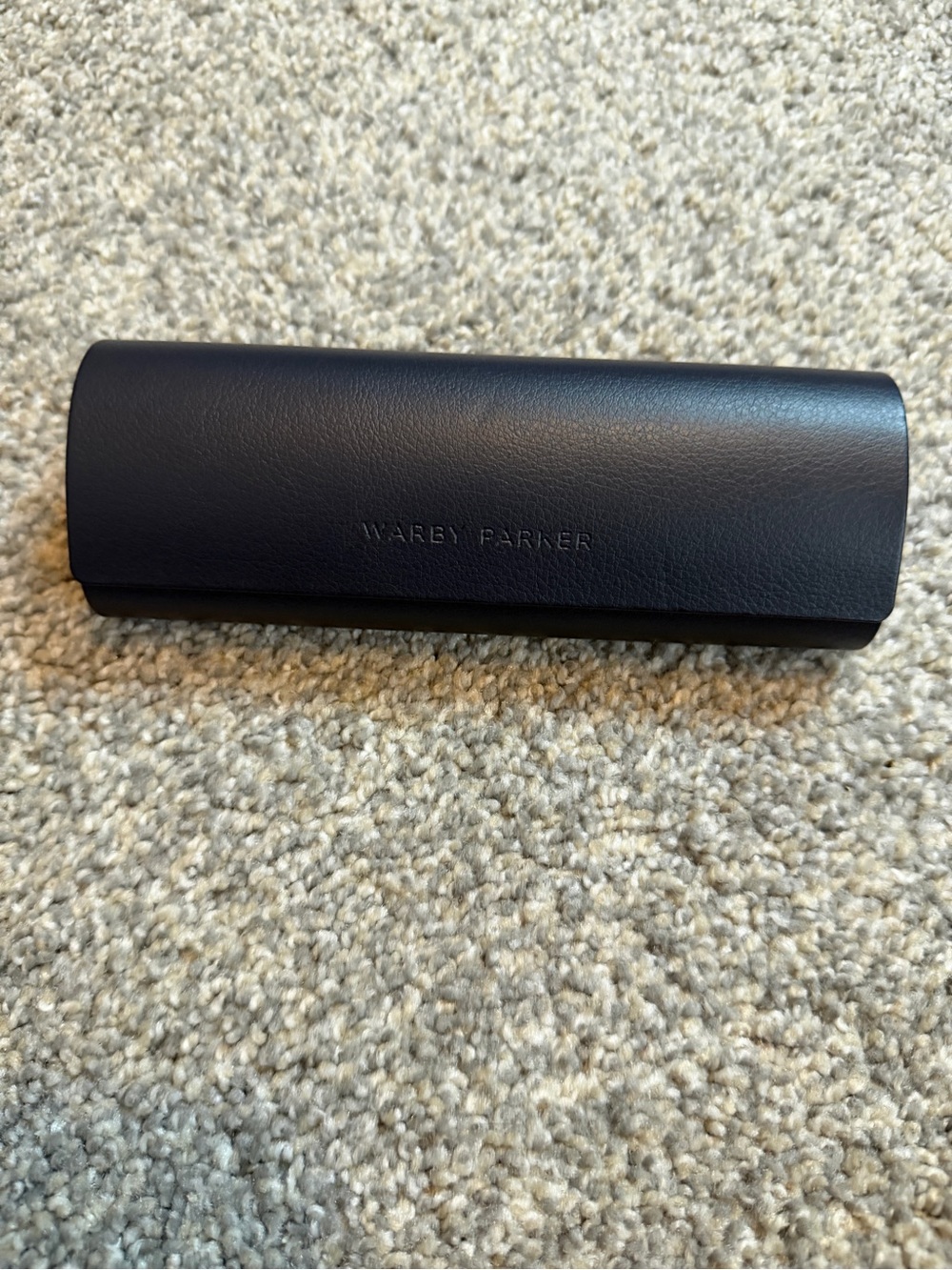 Warby Parker Black Hard Shell Eyewear Case